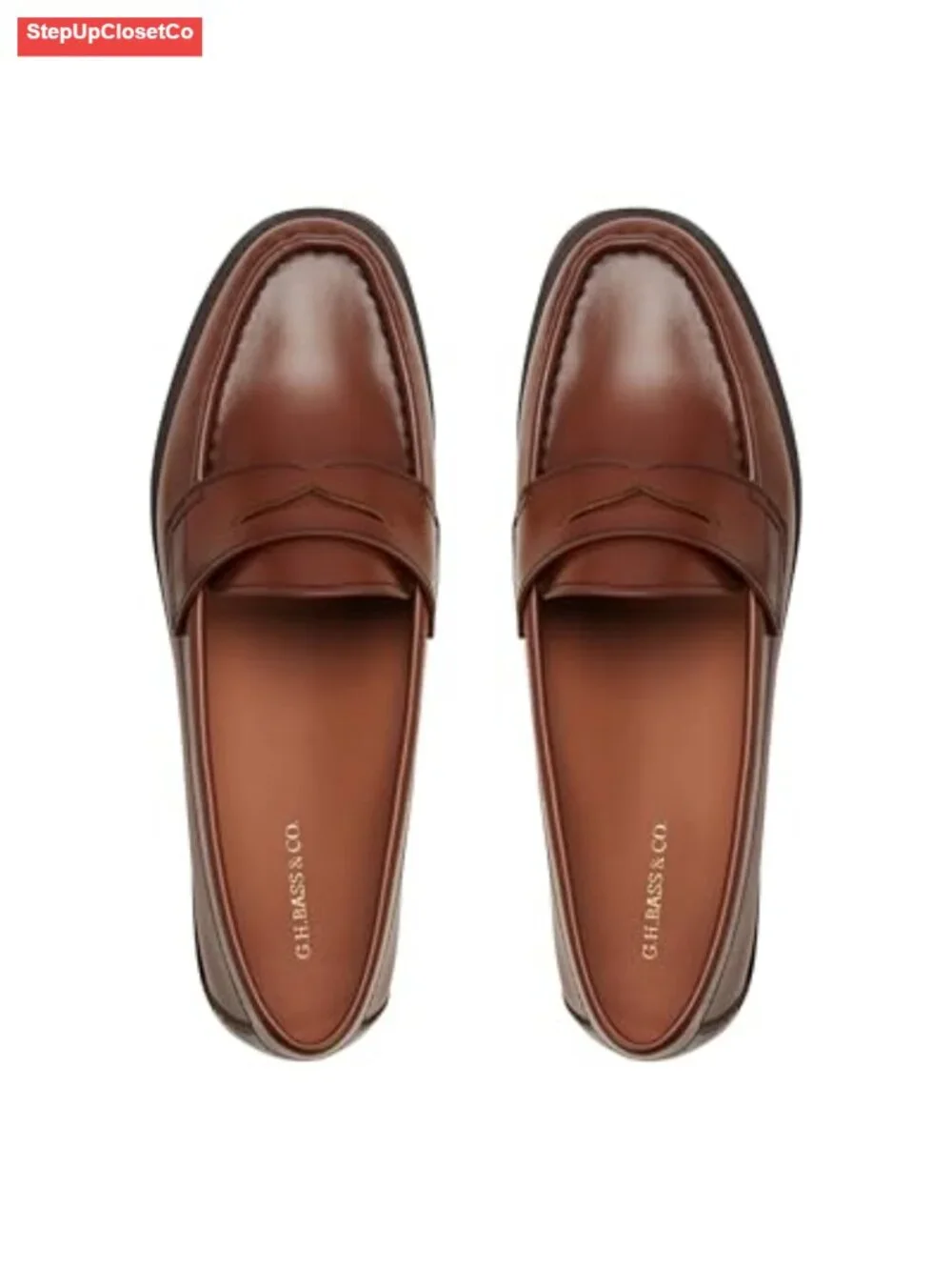 Premium Leather Penny Loafer - Timeless Women's Slip-On